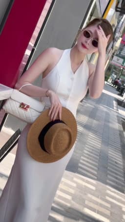 Chân Váy Bút Chì Dáng Dài Cạp Cao – Vải Crepe - Thumbnail 6